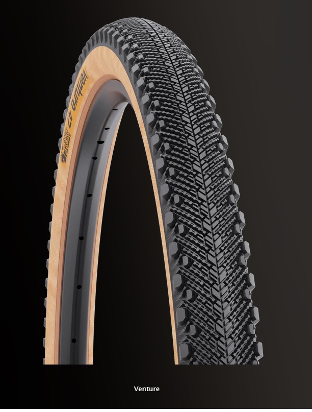 WTB Tire Venture 700x50c Road Plus TCS Light | Tan Wall