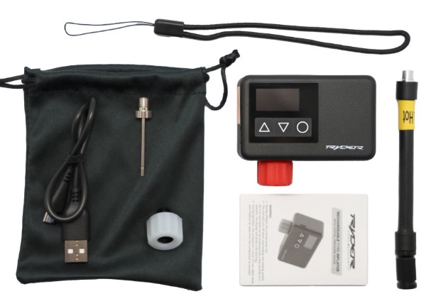 Ryder Electric Bike Pump W/Digi Pressure Gauge
