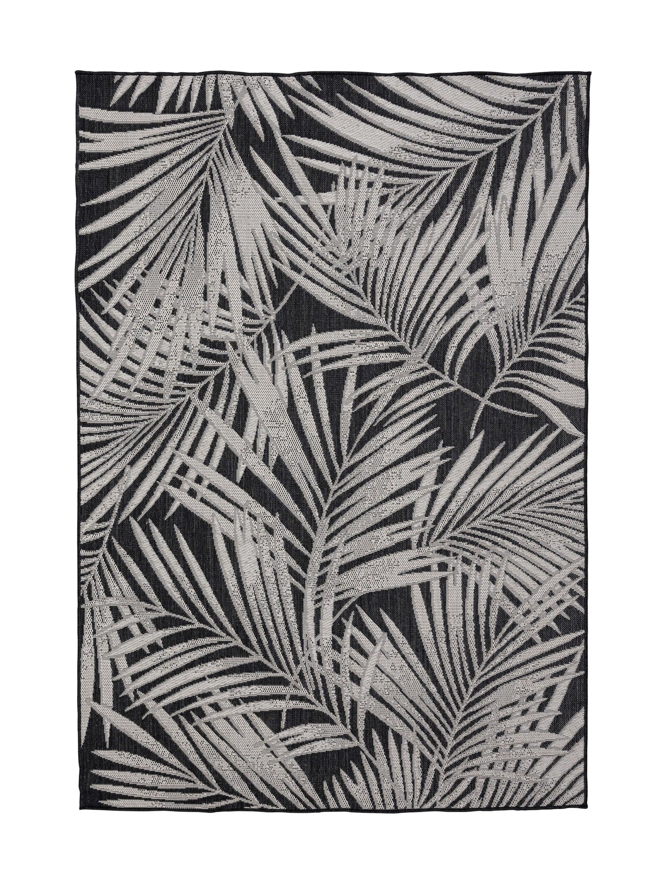 palm down rug in night