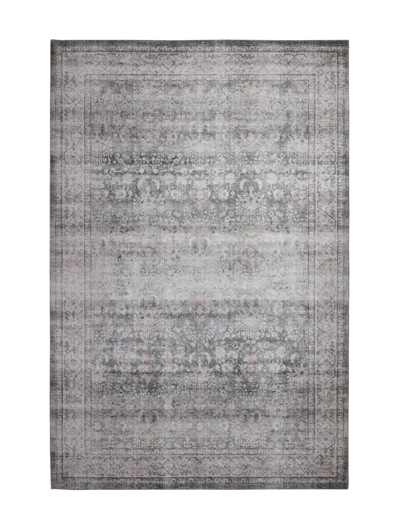 sophia rug in mber