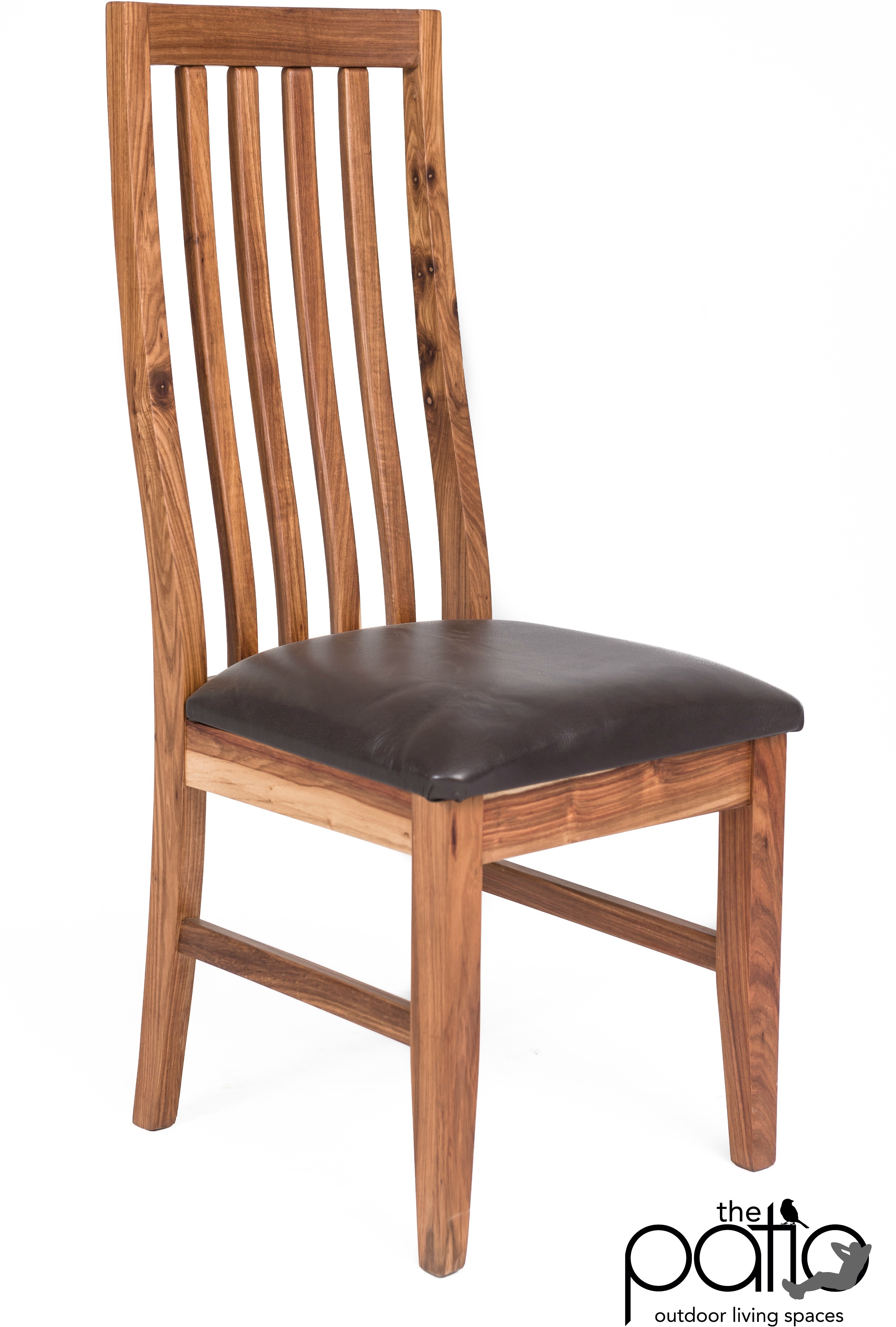 Kiaat Highback Chair - Genuine Leather