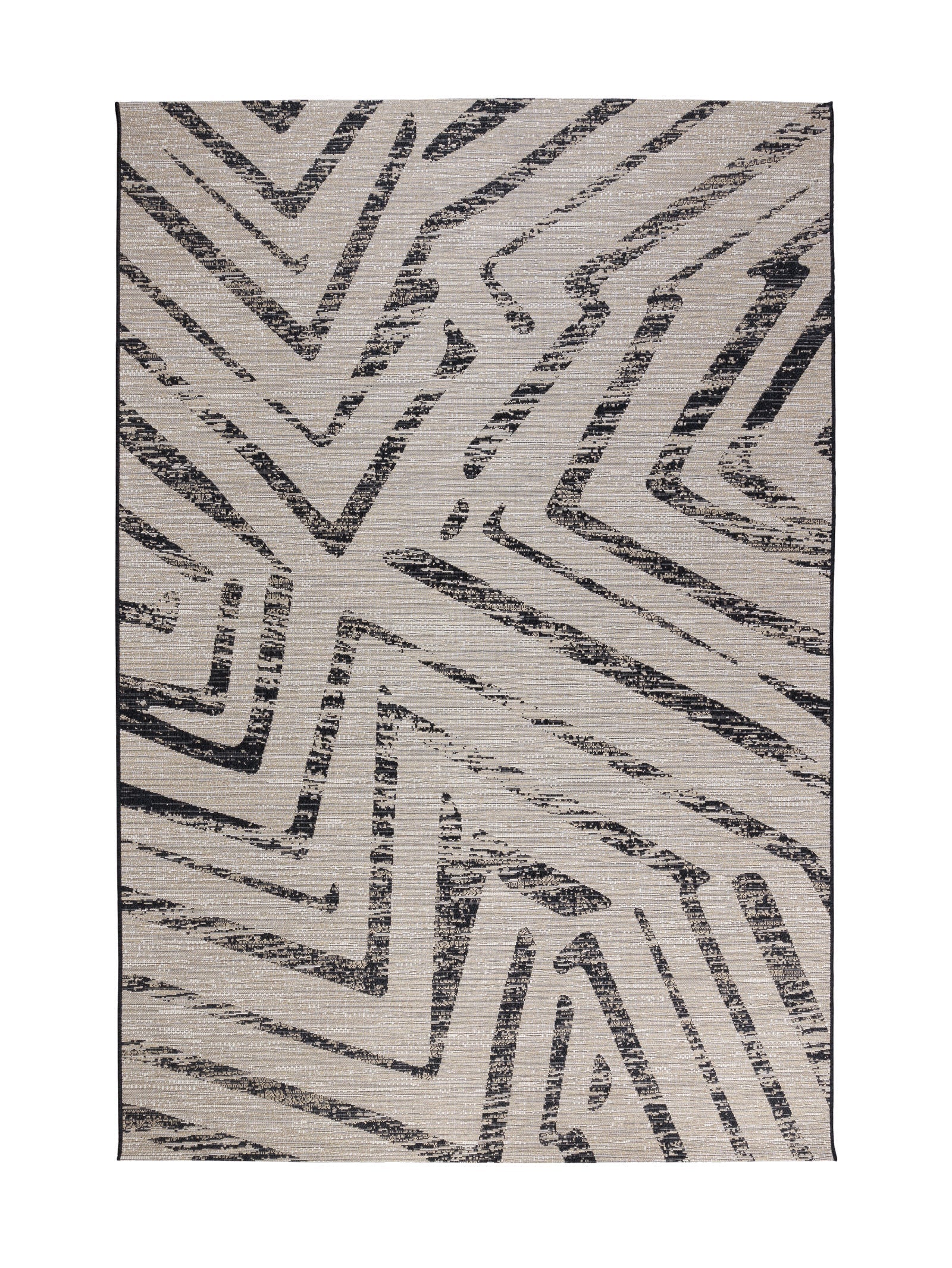 Maddox Outdoor Rug in Carbon