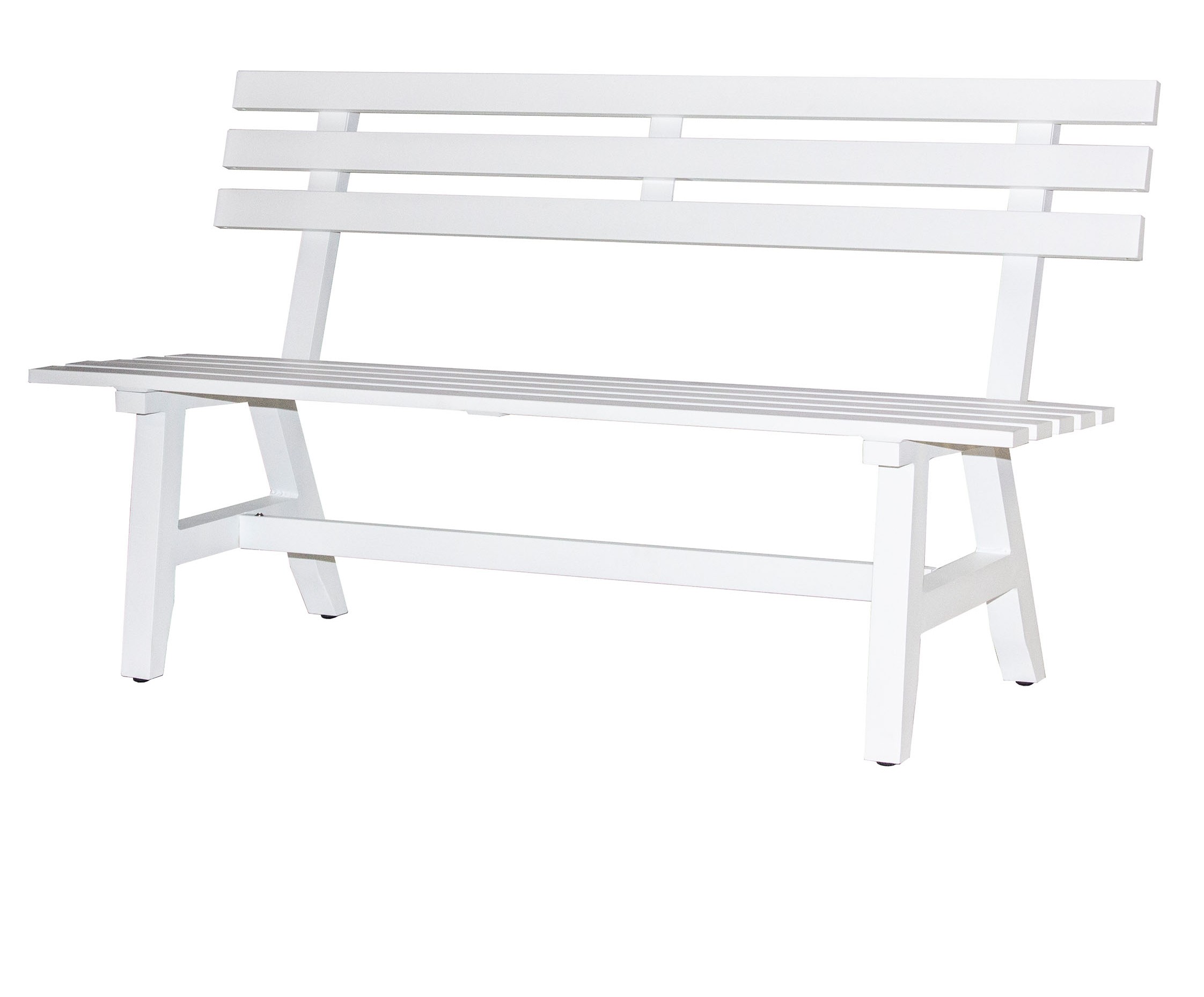 Aura bench white
