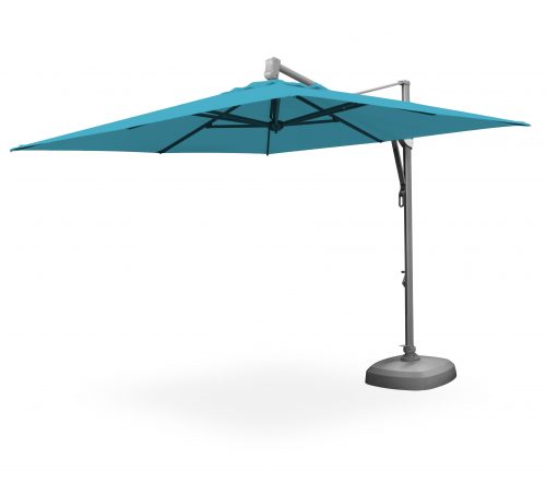 3x3 Hanging Umbrella - Aqua
