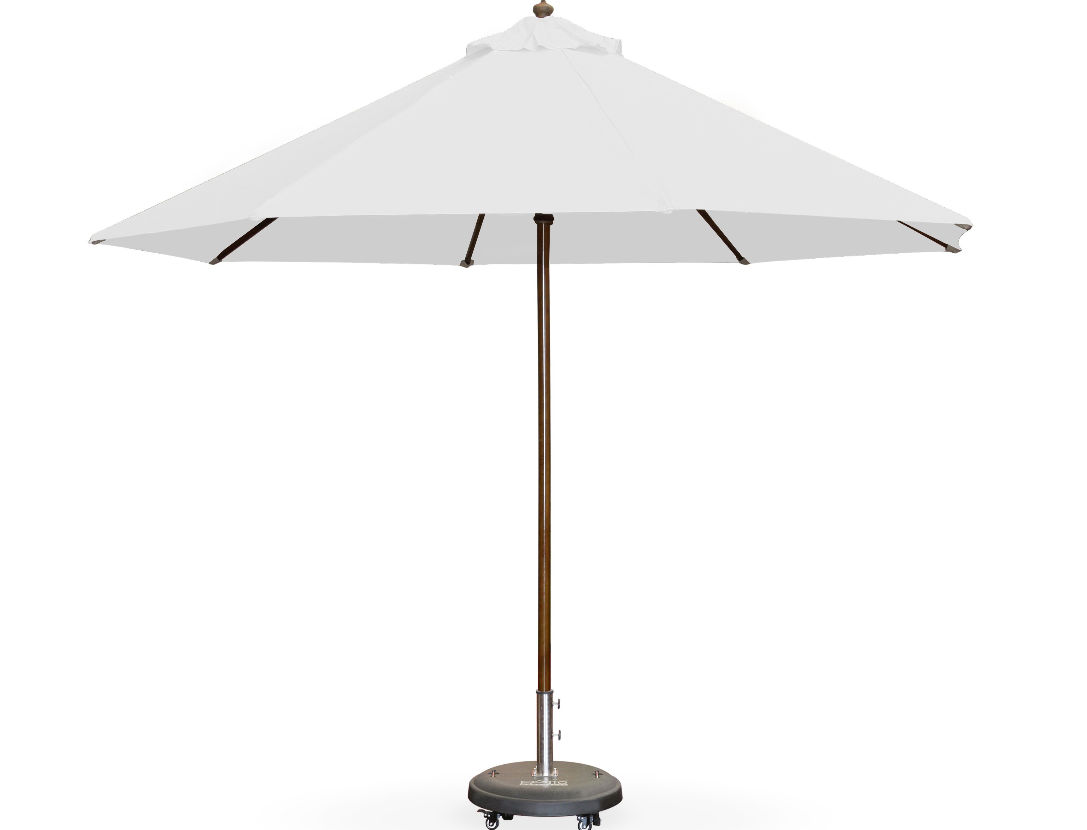Round Umbrella 3 - White