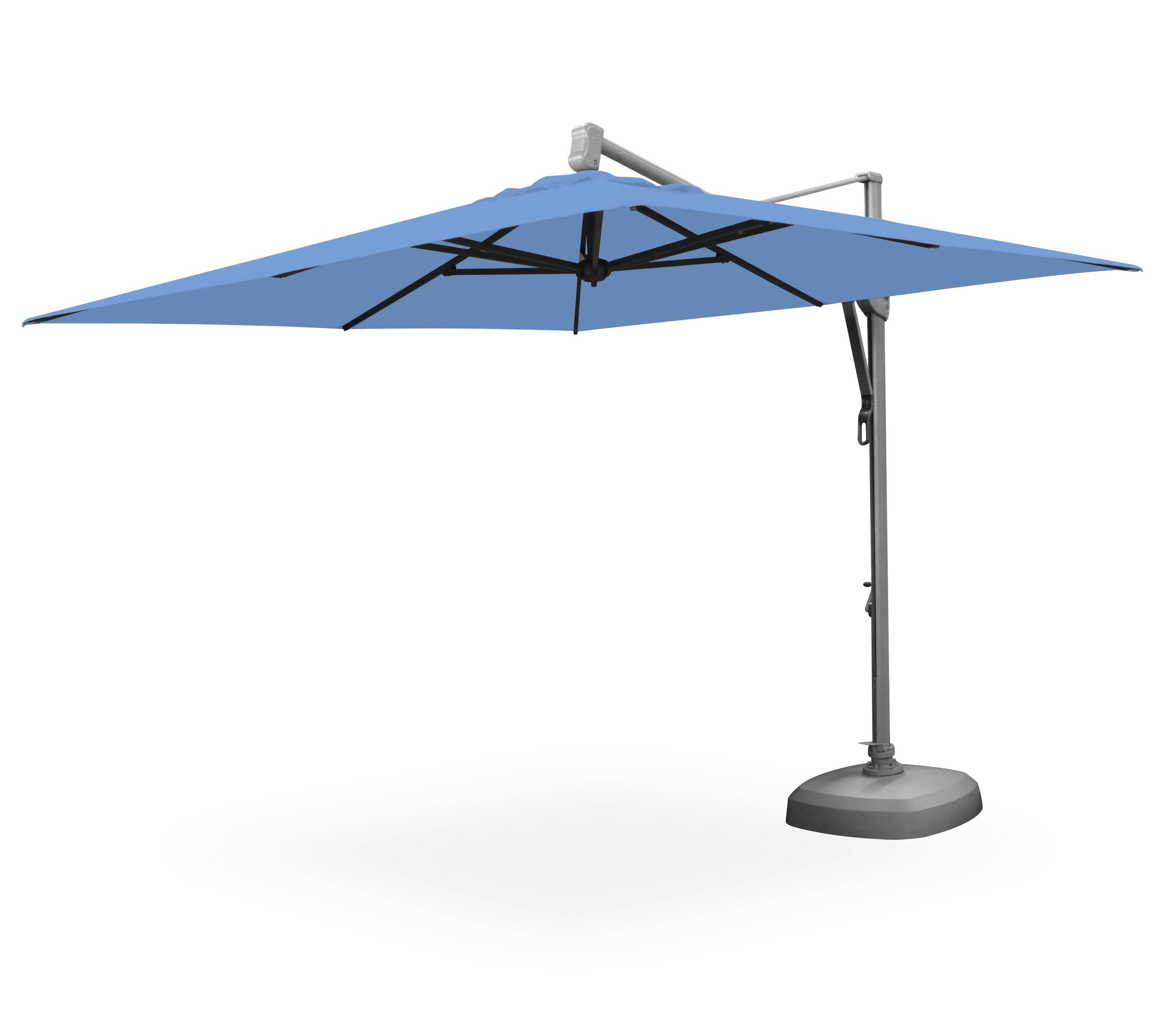 3x3 Hanging Umbrella - Sky Blue