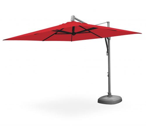 3x3 Hanging Umbrella - Red