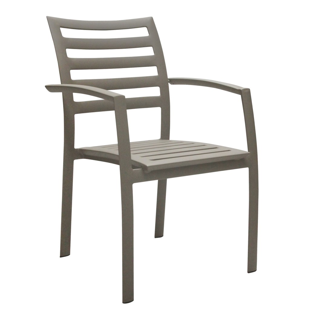Aspencia dining arm chair - Brown