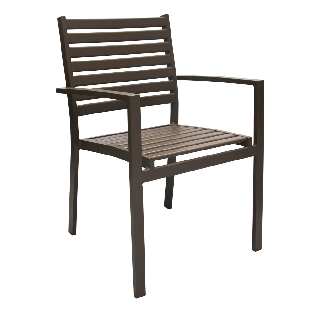 Romeo dining arm chair - Brown
