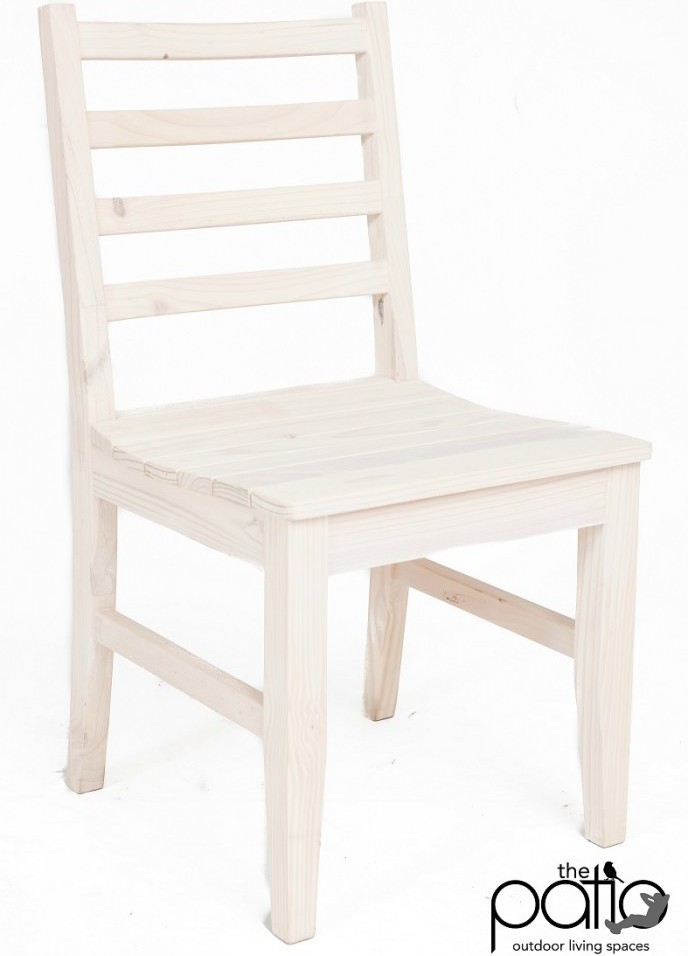 Pine Patio Side Chair