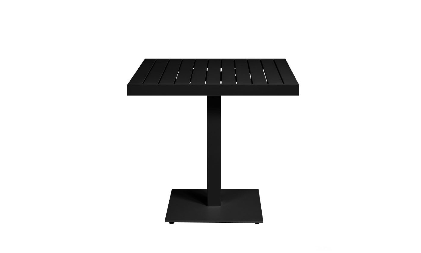 Piaat Pedestal table Anthracite