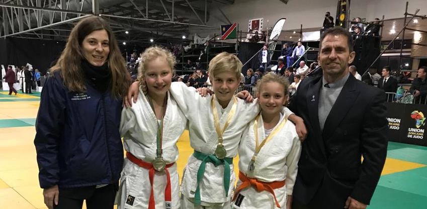 DHPS Judoka - 3 Gold medals during the South Africa Open Judo Championships