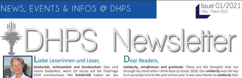 DHPS Newsletter March/2021 out now!