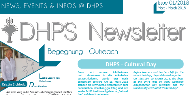 New DHPS Newsletter: March 2018
