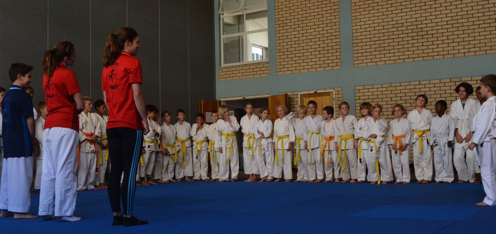 Opening Tournament - DHPS with new Judo mats