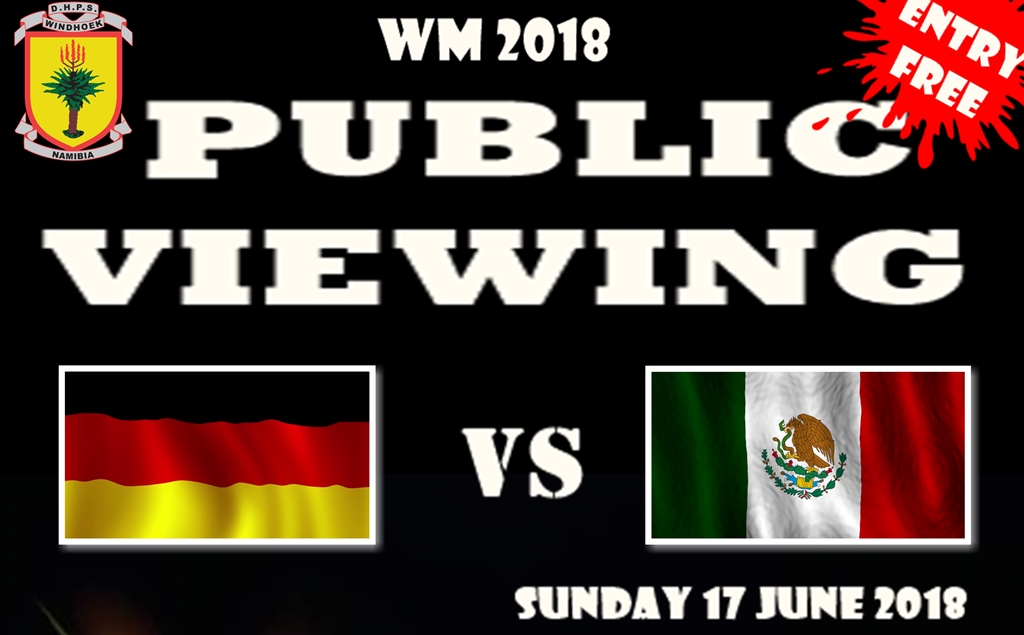 Worldcup 2018 @ DHPS - Public Viewing & soccer tournament