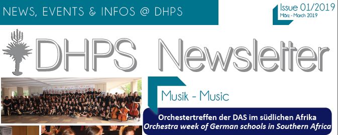 New DHPS Newsletter: March 2019